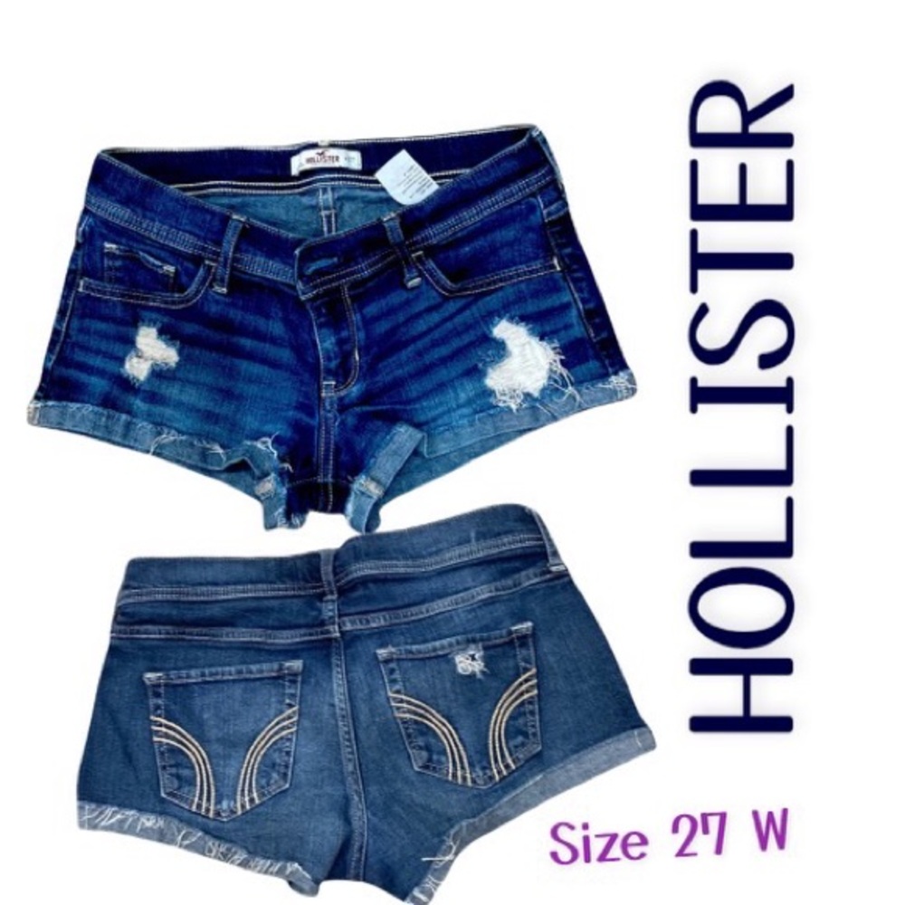 Hollister Women/Junior Jean Shorts 27w